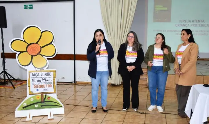 IGREJAS E PODER PÚBLICO SE UNEM EM AÇÃO DE PROTEÇÃO ÀS CRIANÇAS E ADOLESCENTES EM SÃO MIGUEL DO IGUAÇU