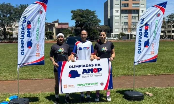 ITAIPULÂNDIA CONQUISTA PRIMEIRO LUGAR NOS 100 METROS FEMININO NAS OLIMPÍADAS DA AMOP