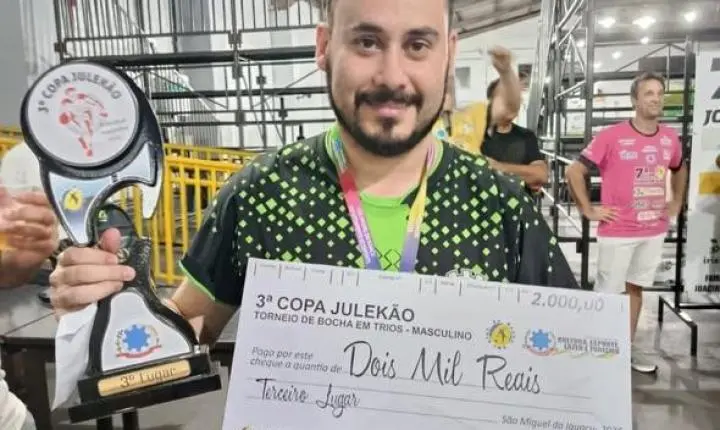   ITAIPULÂNDIA CONQUISTA TÍTULO EM TRIO NA COPA JOAQUIM ALVES DE BOCHA