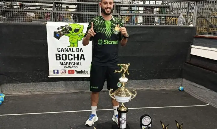   ITAIPULÂNDIA CONQUISTA TÍTULO EM TRIO NA COPA JOAQUIM ALVES DE BOCHA