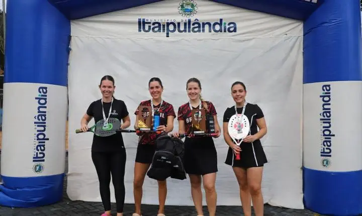 ITAIPULÂNDIA DEFINE CAMPEÕES DA FASE MUNICIPAL DA COPA LINDEIRA DE BEACH TENNIS
