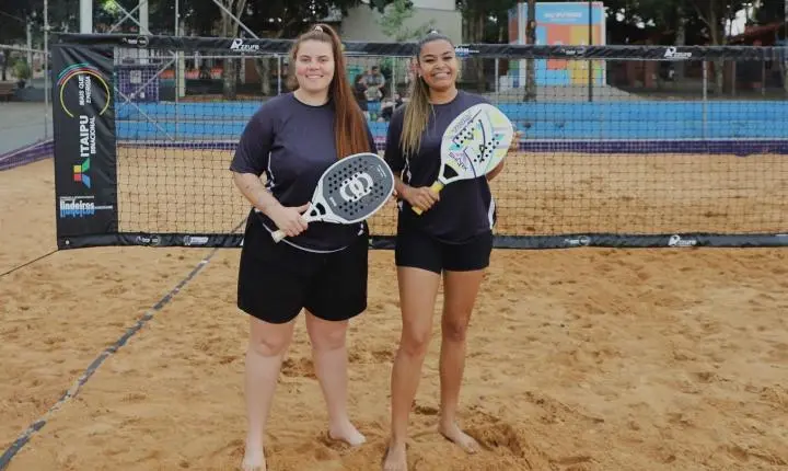 ITAIPULÂNDIA DEFINE CAMPEÕES DA FASE MUNICIPAL DA COPA LINDEIRA DE BEACH TENNIS