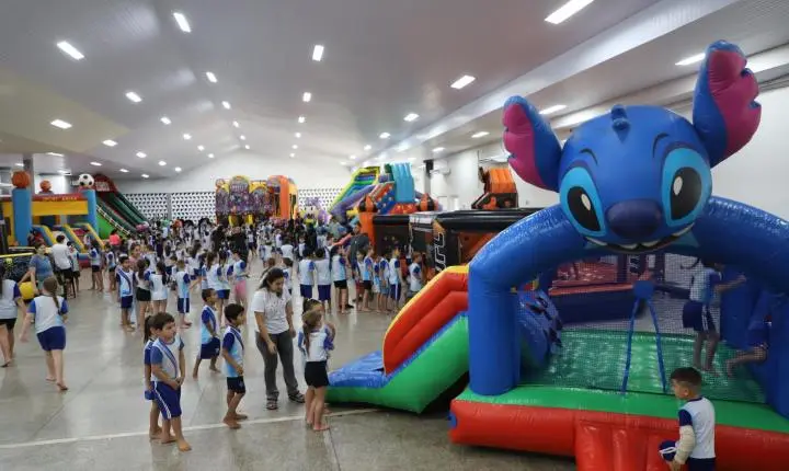 ITAIPULÂNDIA - DIVERSÃO E ALEGRIA MARCAM A SEMANA DA CRIANÇA NA REDE MUNICIPAL DE ENSINO