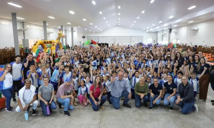 ITAIPULÂNDIA - DIVERSÃO E ALEGRIA MARCAM A SEMANA DA CRIANÇA NA REDE MUNICIPAL DE ENSINO