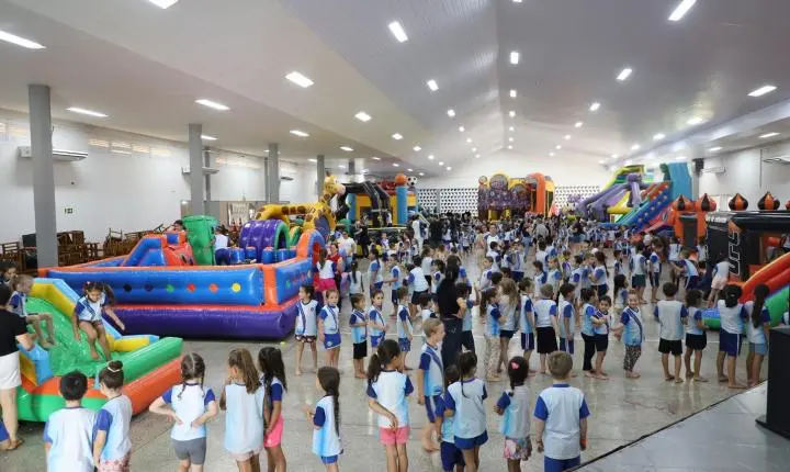ITAIPULÂNDIA - DIVERSÃO E ALEGRIA MARCAM A SEMANA DA CRIANÇA NA REDE MUNICIPAL DE ENSINO