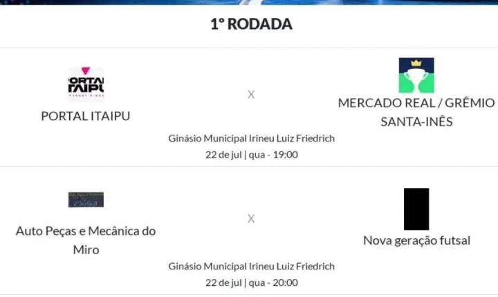 ITAIPULÂNDIA INICIA O XXXII CAMPEONATO MUNICIPAL DE FUTSAL COM SEIS CATEGORIAS EM DISPUTA