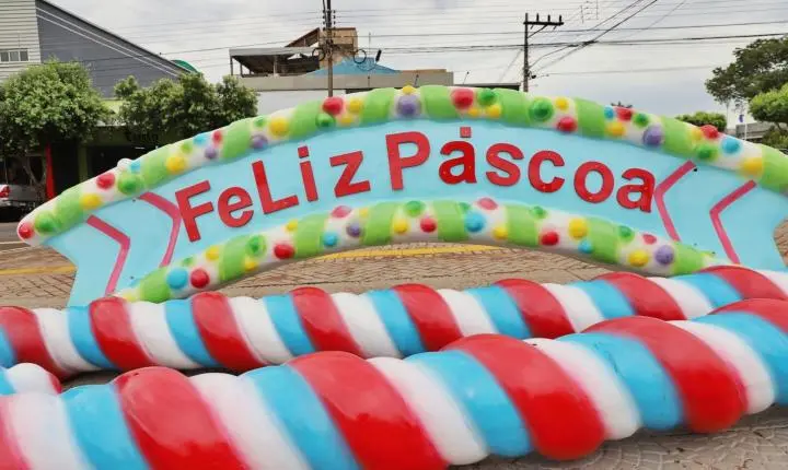 ITAIPULÂNDIA LANÇA A PRIMEIRA PÁSCOA COM DECORAÇÃO TEMÁTICA