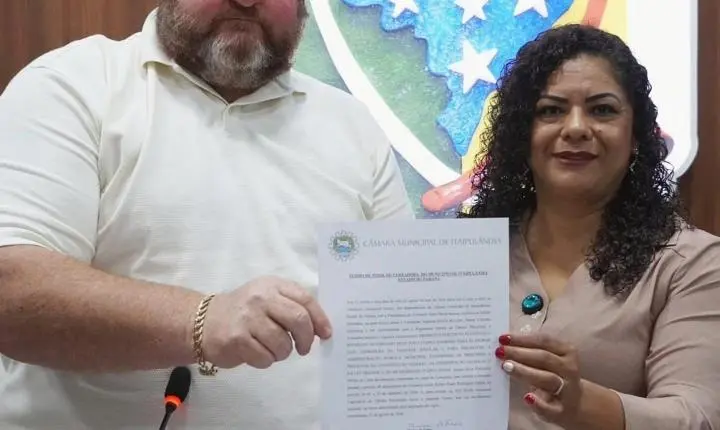 ITAIPULÂNDIA: MIRIAM DE LIMA TOMA POSSE E OCUPA VAGA DE VEREADOR POR 30 DIAS