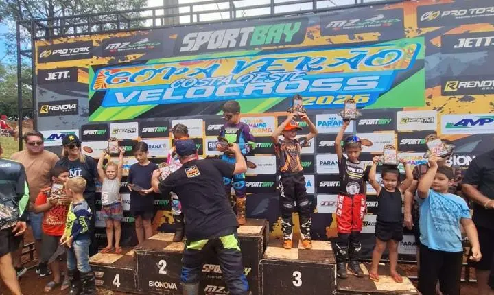 ITAIPULÂNDIA PARABENIZA PILOTOS PELA PARTICIPAÇÃO NA COPA VERÃO COSTA OESTE DE VELOCROSS 2026