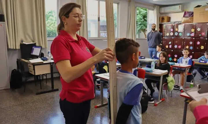 ITAIPULÂNDIA REALIZA ACOMPANHAMENTO NUTRICIONAL DE ESTUDANTES DA REDE MUNICIPAL
