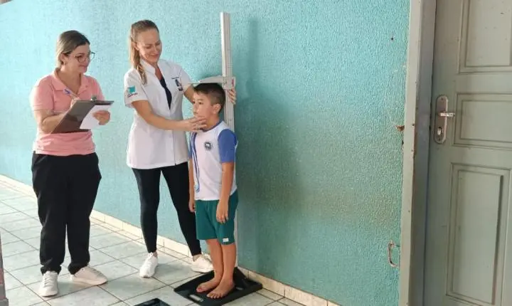 ITAIPULÂNDIA REALIZA ACOMPANHAMENTO NUTRICIONAL DE ESTUDANTES DA REDE MUNICIPAL