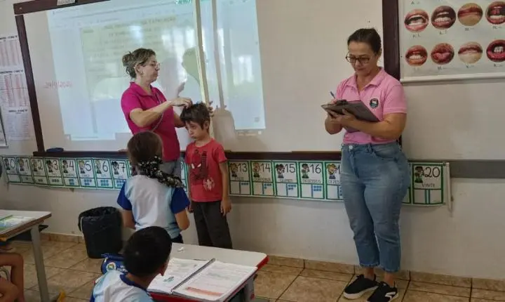 ITAIPULÂNDIA REALIZA ACOMPANHAMENTO NUTRICIONAL DE ESTUDANTES DA REDE MUNICIPAL