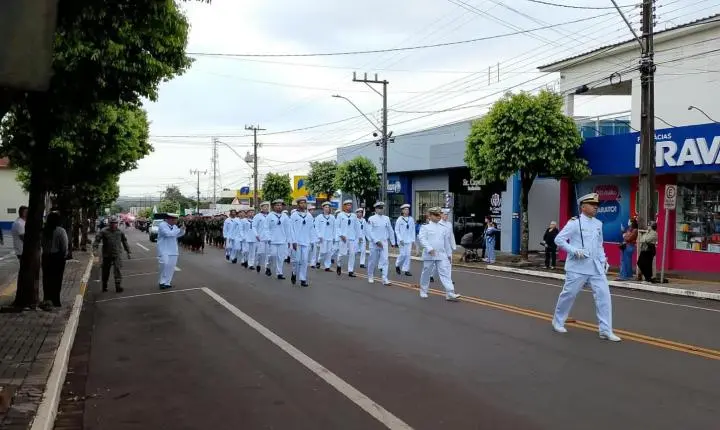 ITAIPULÂNDIA REALIZA DESFILE CÍVICO EM CELEBRAÇÃO À INDEPENDÊNCIA DO BRASIL