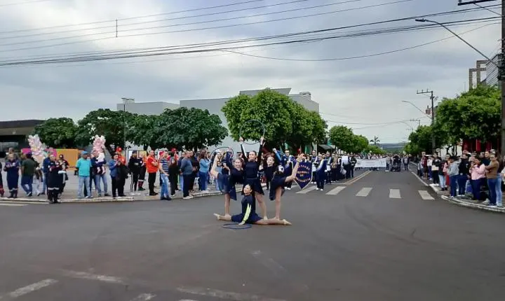 ITAIPULÂNDIA REALIZA DESFILE CÍVICO EM CELEBRAÇÃO À INDEPENDÊNCIA DO BRASIL