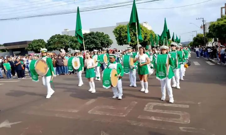 ITAIPULÂNDIA REALIZA DESFILE CÍVICO EM CELEBRAÇÃO À INDEPENDÊNCIA DO BRASIL