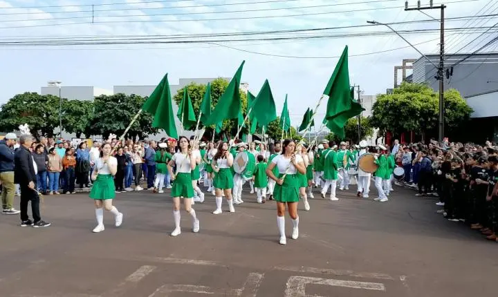 ITAIPULÂNDIA REALIZA DESFILE CÍVICO EM CELEBRAÇÃO À INDEPENDÊNCIA DO BRASIL
