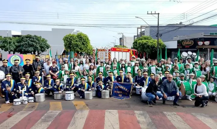 ITAIPULÂNDIA REALIZA DESFILE CÍVICO EM CELEBRAÇÃO À INDEPENDÊNCIA DO BRASIL