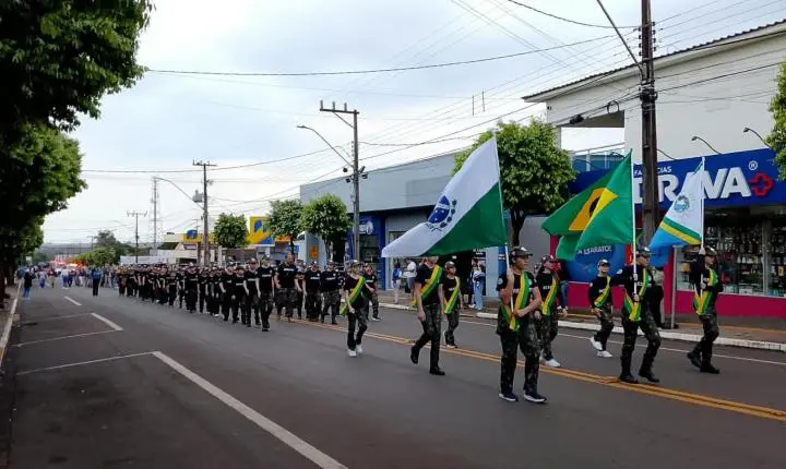 ITAIPULÂNDIA REALIZA DESFILE CÍVICO EM CELEBRAÇÃO À INDEPENDÊNCIA DO BRASIL