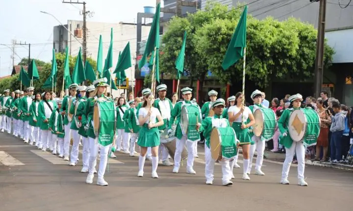 ITAIPULÂNDIA REALIZA DESFILE CÍVICO EM CELEBRAÇÃO À INDEPENDÊNCIA DO BRASIL