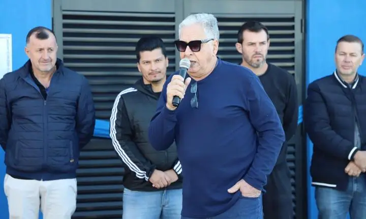 ITAIPULÂNDIA REINAUGURA CANCHA DE BOCHA E HOMENAGEIA VALENCIANO RODRIGUES DE ARAÚJO COM NOVO NOME