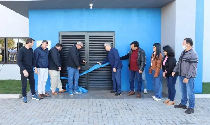 ITAIPULÂNDIA REINAUGURA CANCHA DE BOCHA E HOMENAGEIA VALENCIANO RODRIGUES DE ARAÚJO COM NOVO NOME