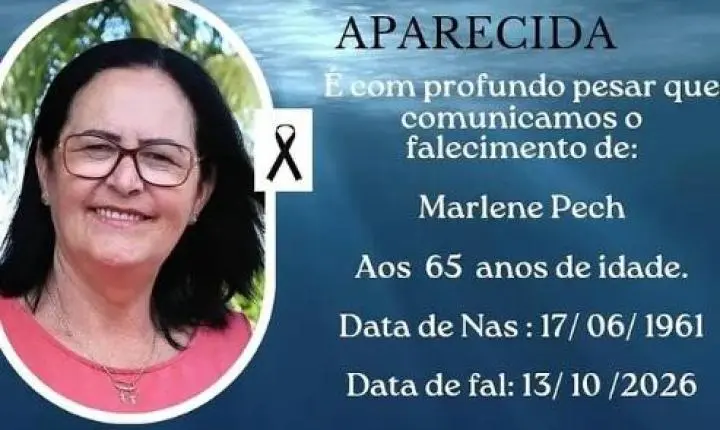 ITAIPULÂNDIA SE DESPEDE DE MARLENE PECH, AOS 65 ANOS