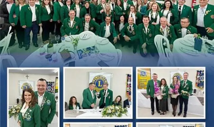 JONES DE SOUZA ASSUME A PRESIDÊNCIA DO LIONS CLUBE DE SÃO MIGUEL DO IGUAÇU