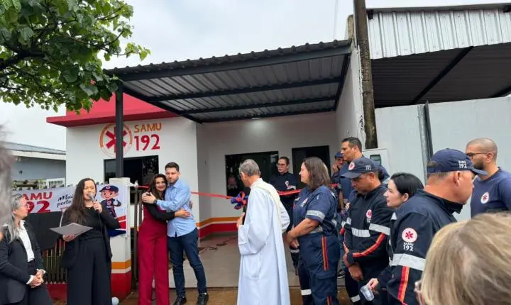 MATELÂNDIA INAUGURA EXTENSÃO DA BASE DO SAMU 192 NO DISTRITO DE AGRO CAFEEIRA
