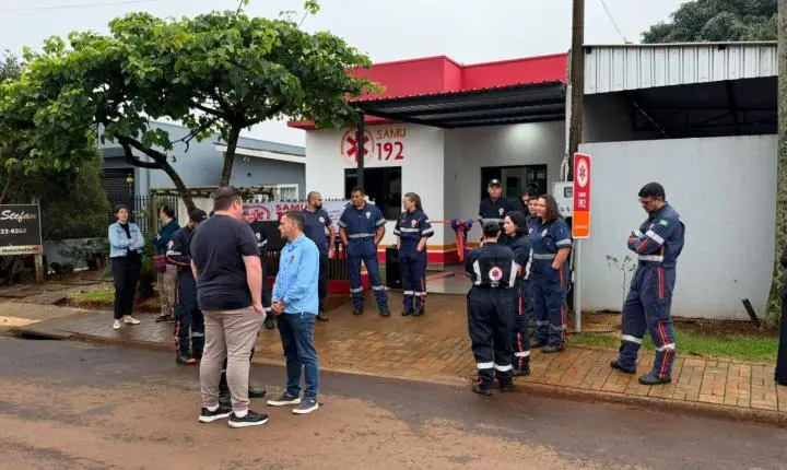 MATELÂNDIA INAUGURA EXTENSÃO DA BASE DO SAMU 192 NO DISTRITO DE AGRO CAFEEIRA