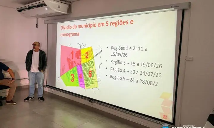 MEDIANEIRA DISCUTE REGULARIZAÇÃO DE CABOS AÉREOS EM REUNIÃO COM COPEL E PROVEDORES