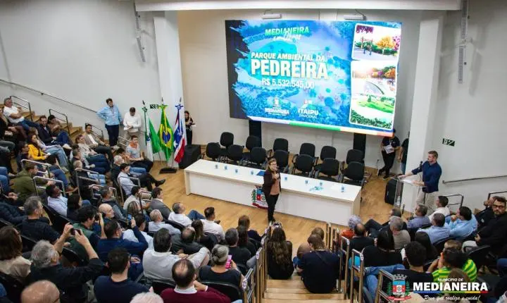 MEDIANEIRA GANHARÁ PARQUE AMBIENTAL DA PEDREIRA, NOVO ESPAÇO DE LAZER, TURISMO E QUALIDADE DE VIDA