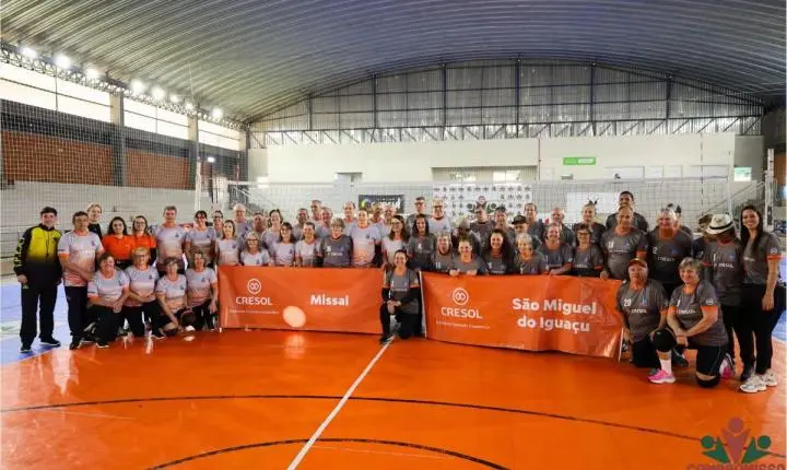 MISSAL RECEBE SÃO MIGUEL DO IGUAÇU PELA 3ª ETAPA DA LIGA CRESOL DE VOLEIBOL GIGANTE E PETECA
