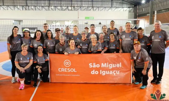 MISSAL RECEBE SÃO MIGUEL DO IGUAÇU PELA 3ª ETAPA DA LIGA CRESOL DE VOLEIBOL GIGANTE E PETECA