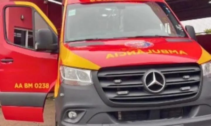 MULHER FICA FERIDA APÓS CAPOTAMENTO EM SÃO MIGUEL DO IGUAÇU