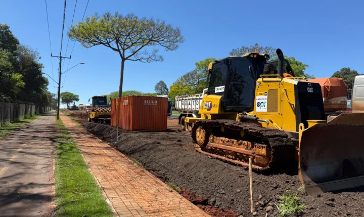 NOVA UNIDADE DA PRF COMEÇA A SER CONSTRUÍDA NA BR-277 EM FOZ DO IGUAÇU