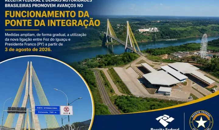 NOVAS REGRAS DE CIRCULAÇÃO NA PONTE DA INTEGRAÇÃO ENTRAM EM VIGOR EM AGOSTO