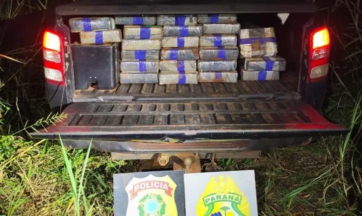 OPERAÇÃO CONJUNTA APREENDE MAIS DE 420 KG DE MACONHA EM SANTA HELENA