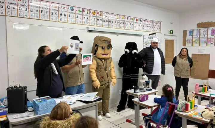 PALESTRA EDUCATIVA COM O TEMA “O QUE FAZER EM 10 MINUTOS: UNIDOS CONTRA A DENGUE” É REALIZADA NA ESCOLA DONA LEOPOLDINA EM ITAIPULÂNDIA