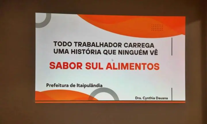 PALESTRA SOBRE SAÚDE MENTAL MOBILIZA TRABALHADORES EM INDÚSTRIA DE ITAIPULÂNDIA