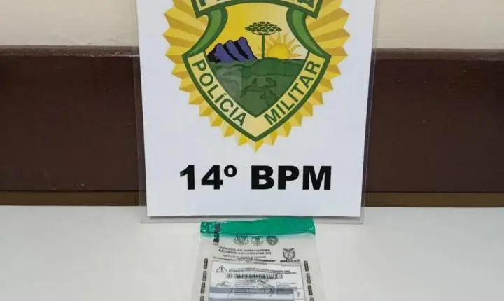 PATRULHAMENTO DA POLÍCIA RESULTA EM APREENSÃO DE COCAÍNA EM SÃO MIGUEL DO IGUAÇU