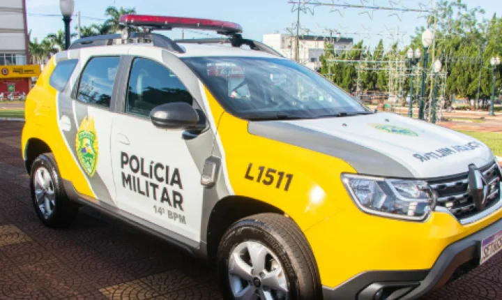 PM APREENDE ARMA APÓS DISPARO ACIDENTAL EM MEDIANEIRA