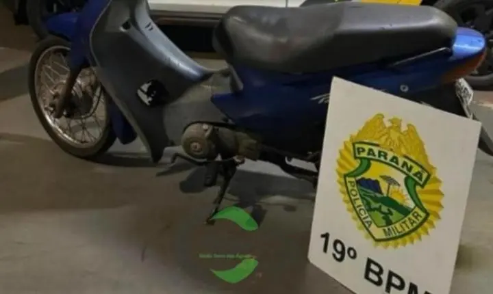 POLÍCIA AGE RÁPIDO, RECUPERA BIZ FURTADA E PRENDE SUSPEITO EM SANTA HELENA