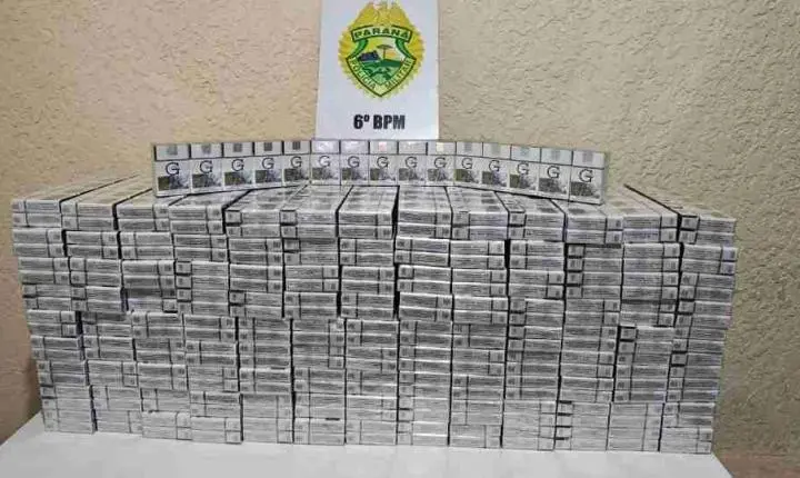 POLÍCIA MILITAR APREENDE CIGARROS, CIGARROS ELETRÔNICOS E MEDICAMENTOS EM ÔNIBUS EM MEDIANEIRA