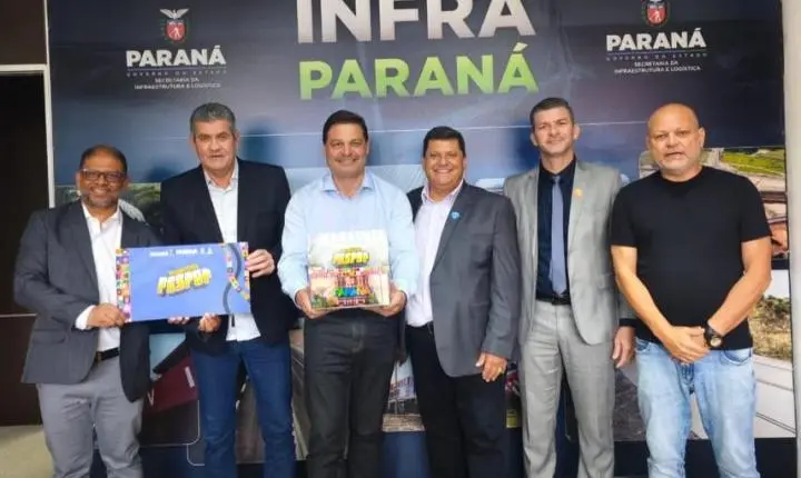 PREFEITO BIM SE REÚNE COM GOVERNADOR RATINHO JUNIOR E APRESENTA DEMANDAS DE SANTA TEREZINHA DE ITAIPU