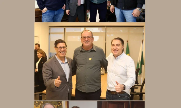 PREFEITO LINDOLFO RUI CUMPRE AGENDA EM CURITIBA EM BUSCA DE RECURSOS E INVESTIMENTOS PARA ITAIPULÂNDIA