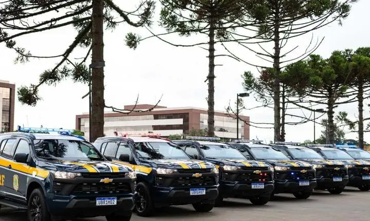 PRF NO PARANÁ RECEBE 27 NOVAS VIATURAS COM APOIO DE EMENDAS PARLAMENTARES