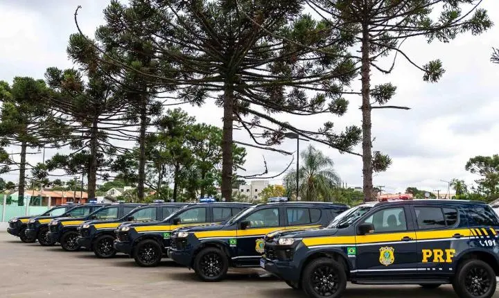 PRF NO PARANÁ RECEBE 27 NOVAS VIATURAS COM APOIO DE EMENDAS PARLAMENTARES