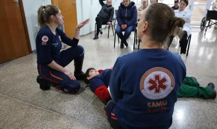 PROFISSIONAIS DE SAÚDE DE MISSAL PARTICIPAM DE FORMAÇÃO PRÁTICA EM PRIMEIROS SOCORROS