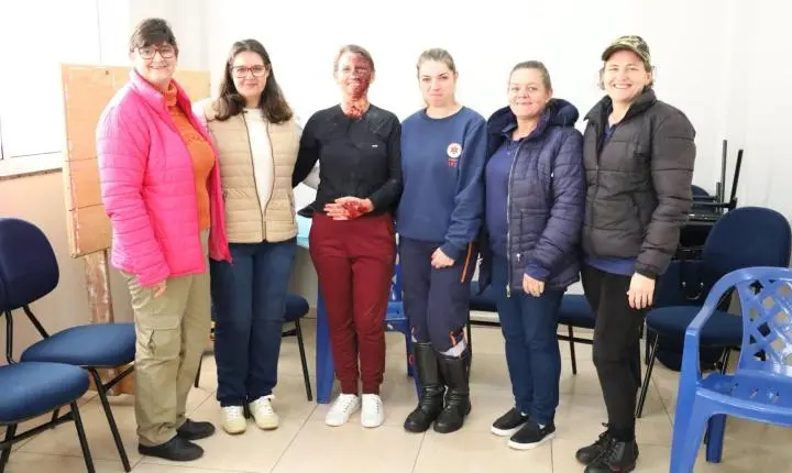 PROFISSIONAIS DE SAÚDE DE MISSAL PARTICIPAM DE FORMAÇÃO PRÁTICA EM PRIMEIROS SOCORROS