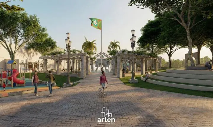 PROJETO DA REVITALIZAÇÃO DA PRAÇA E RUA COBERTA IMPRESSIONA POPULAÇÃO DE MISSAL